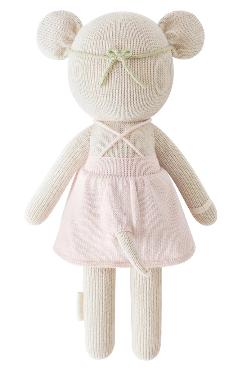 cuddle+kind Little Emma the Mouse Stuffed Animal, Alternate, color, Pink