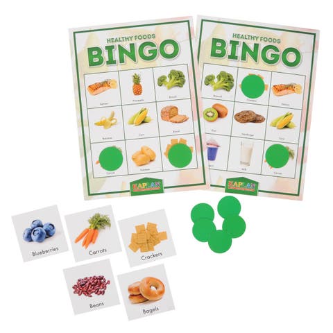 Healthy Foods Bingo Game