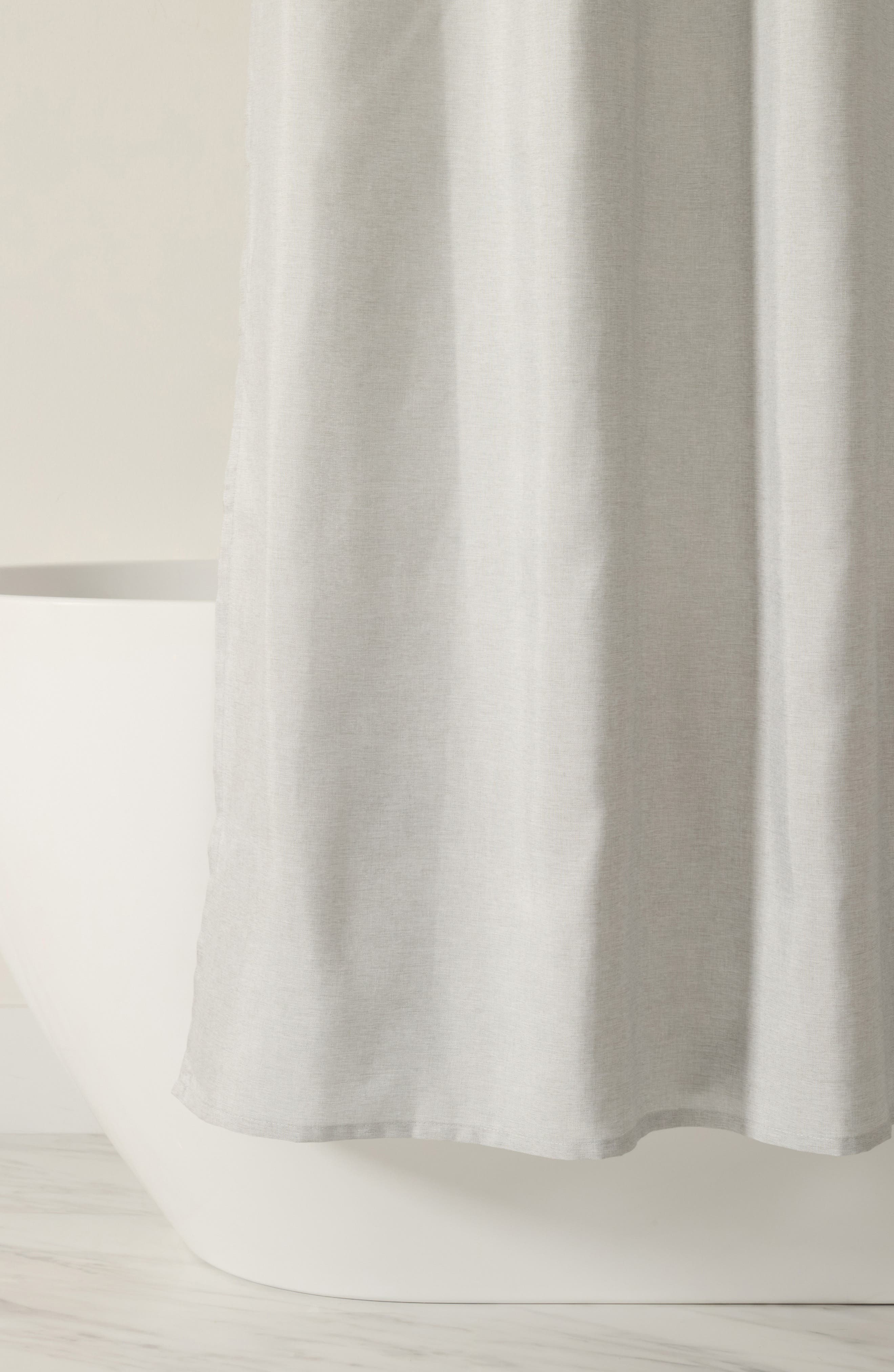 HOMESPUN Woven Shower Curtain