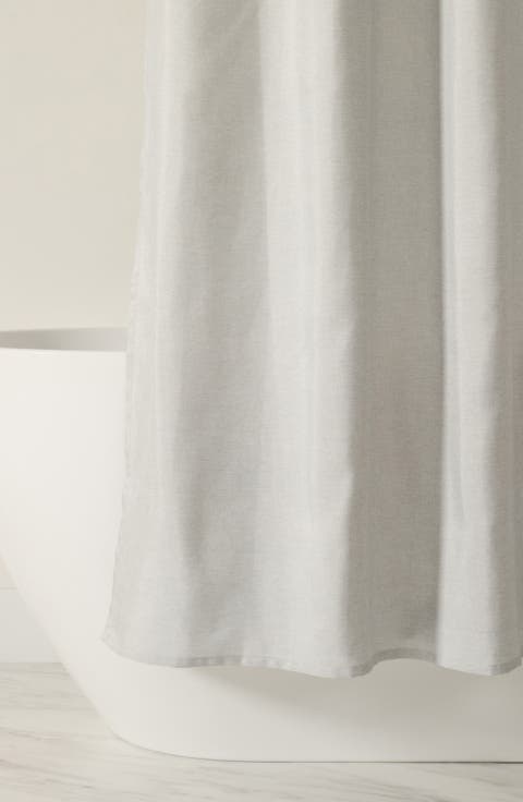 Woven Shower Curtain