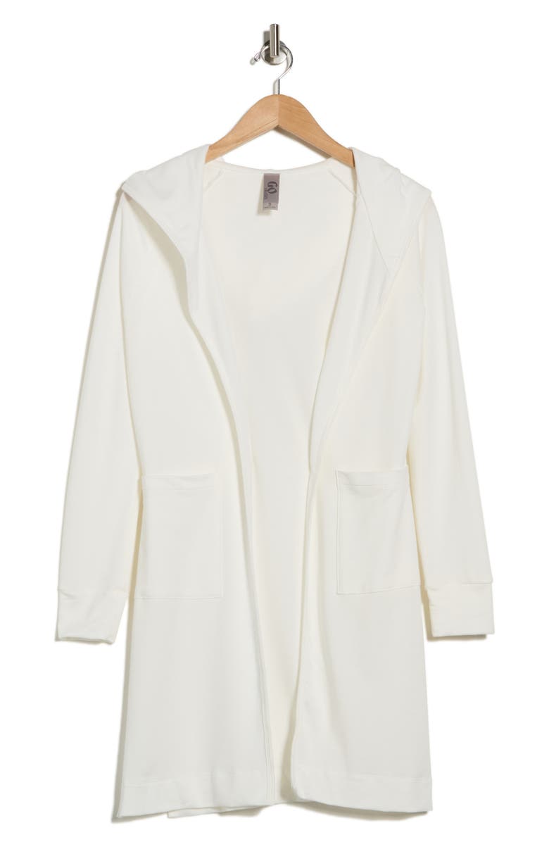 GO COUTURE Hooded Sweater Cardigan, Alternate, color, 