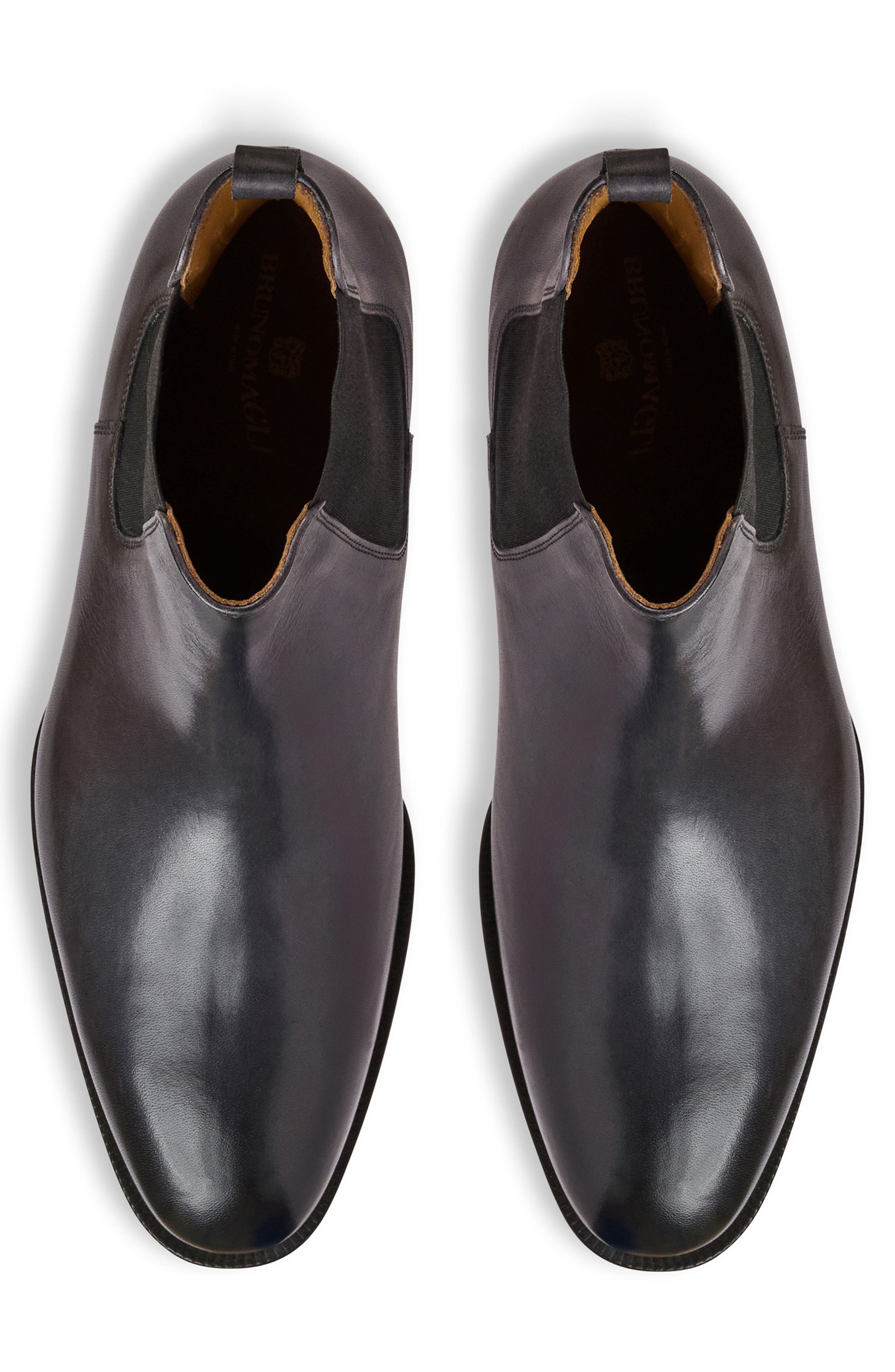 Bruno Magli Emiliano Chelsea Boot, Alternate, color, Grey Calf