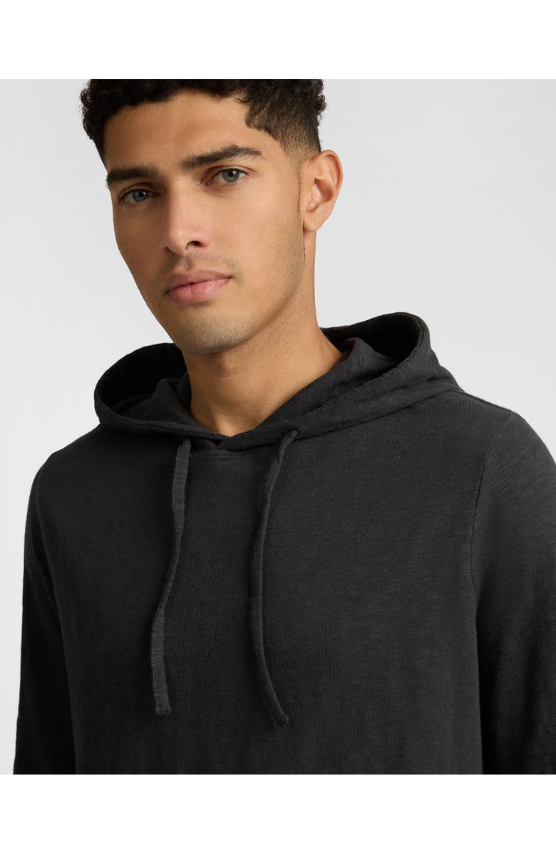 Onia Heavyweight Slub Hoodie, Alternate, color, Noir
