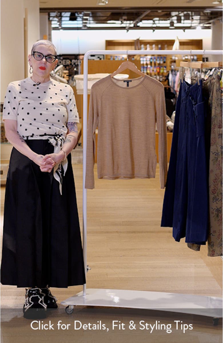 Crewneck Wool Sweater, sales video thumbnail