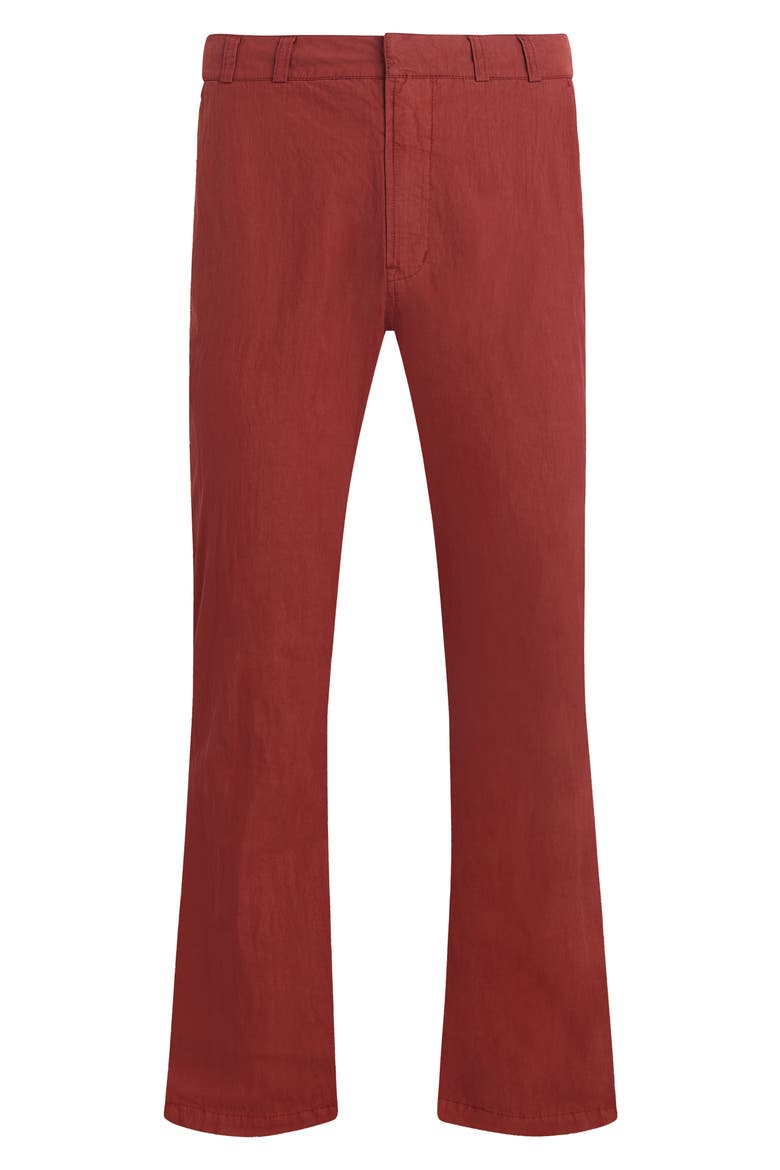 Walker Flare Pants, Alternate, color, RED CLAY