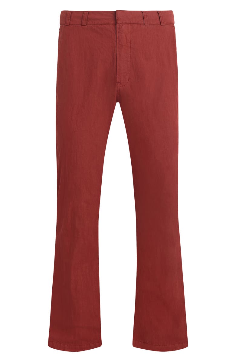 Hudson Jeans Walker Flare Pants, Alternate, color, Red Clay