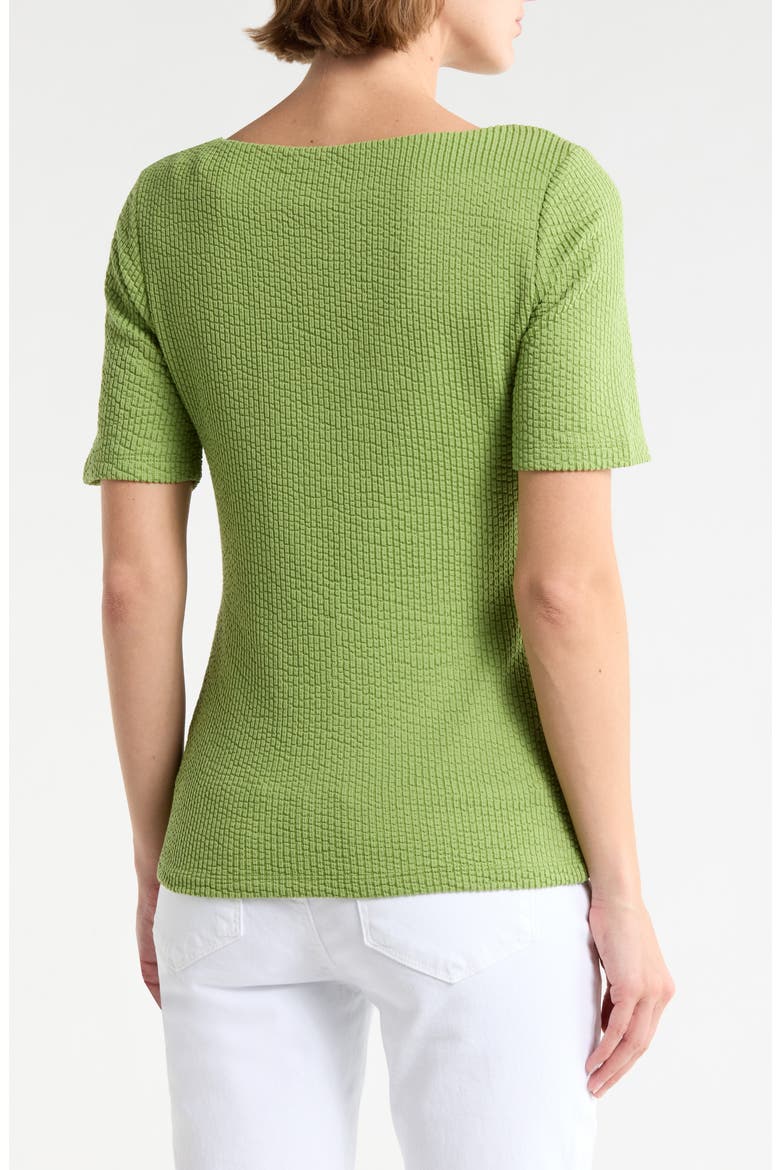 Boat Neck Knit T-Shirt, Alternate, color, EPSOM