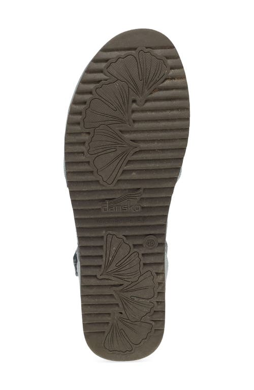 DANSKO DANSKO MAE ANKLE STRAP PLATFORM CLOG