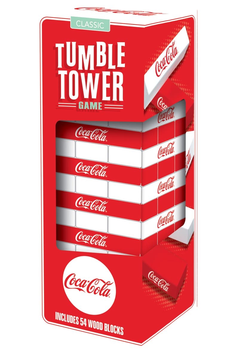 Coca-Cola Tumble Tower, Main, color, Multicolor