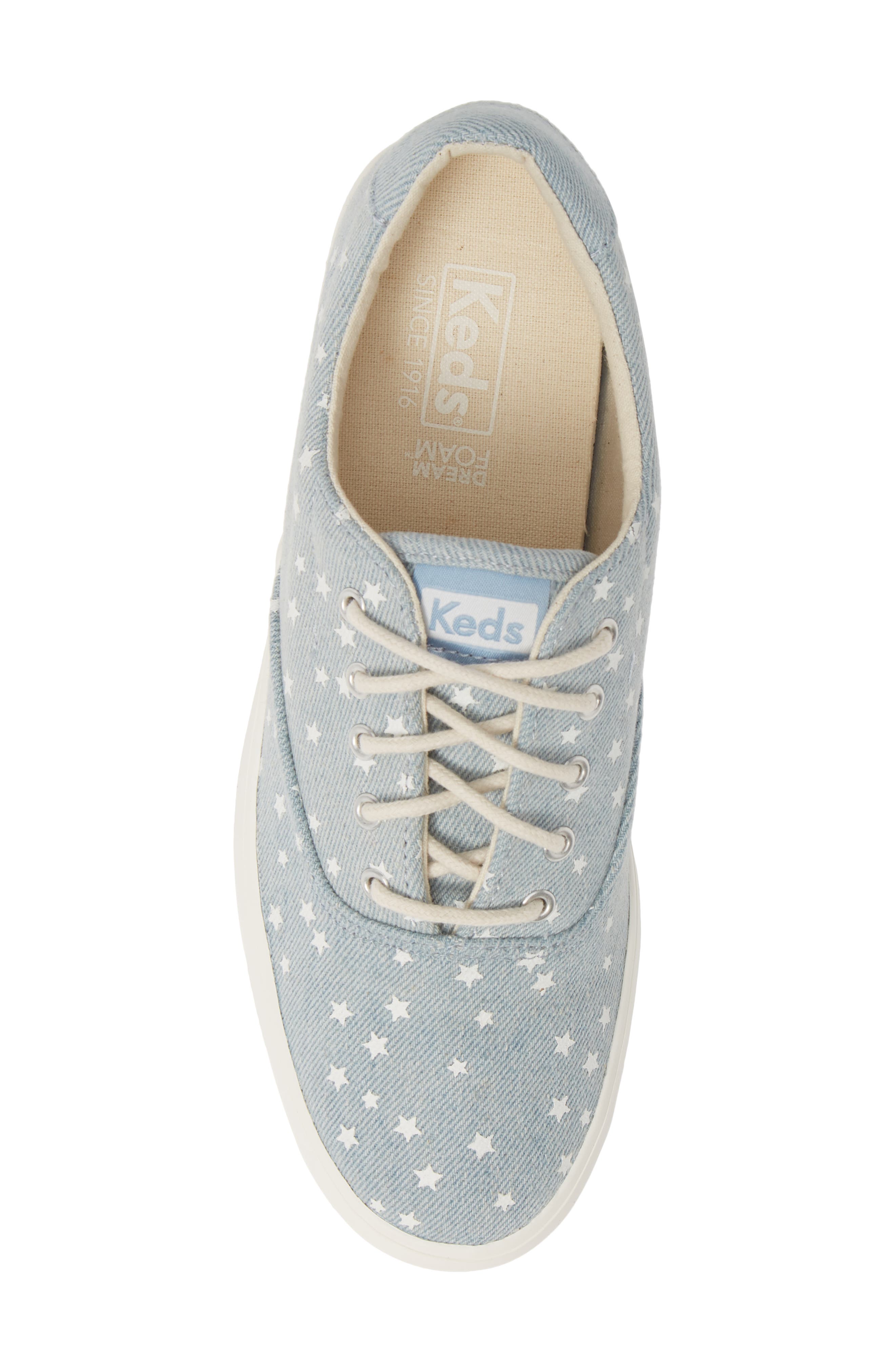 Keds<sup>®</sup> Rise Denim Star Sneaker, Alternate, color, 