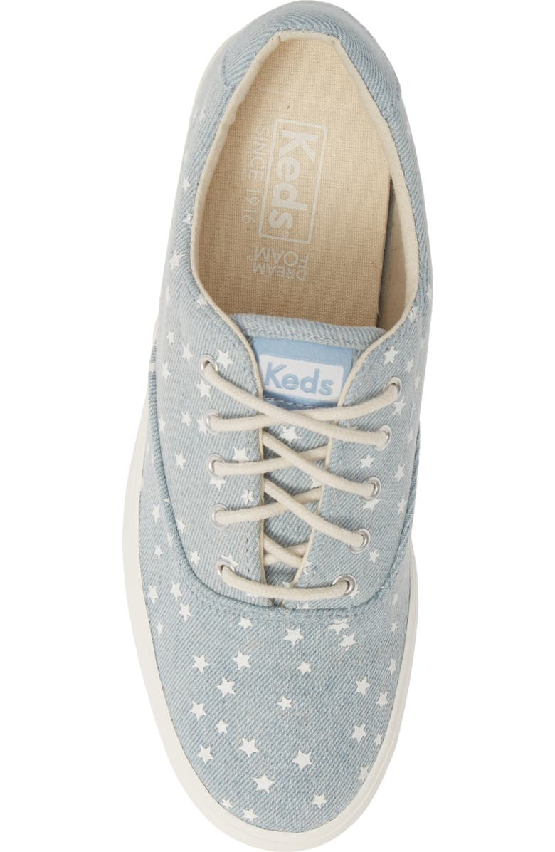 Keds<sup>®</sup> Rise Denim Star Sneaker, Alternate, color,