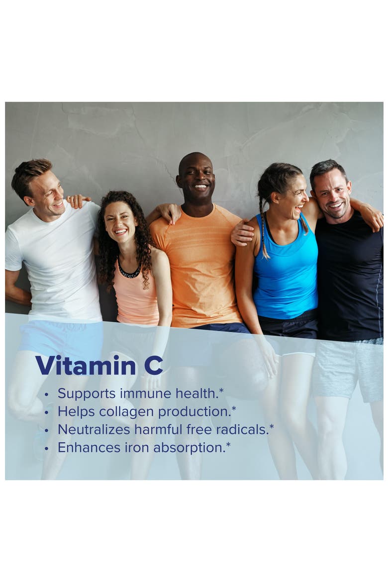 Vitamin C Tangy Orange Melts Sublingual Dissolving Tablets, Alternate, color, Orange