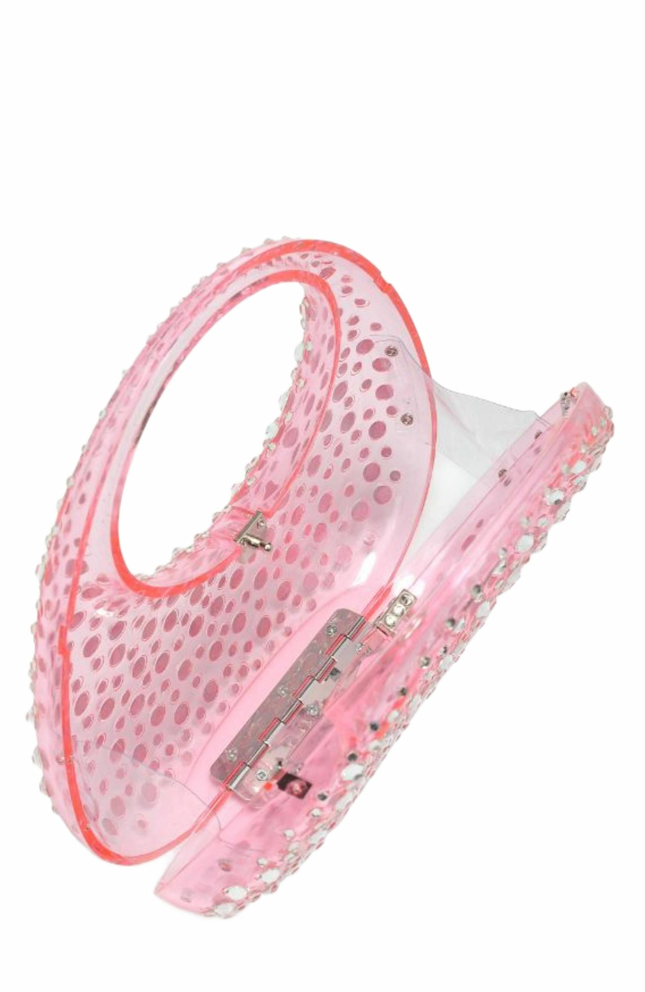 MODA LUXE Vianca Evening Bag, Alternate, color, Pink