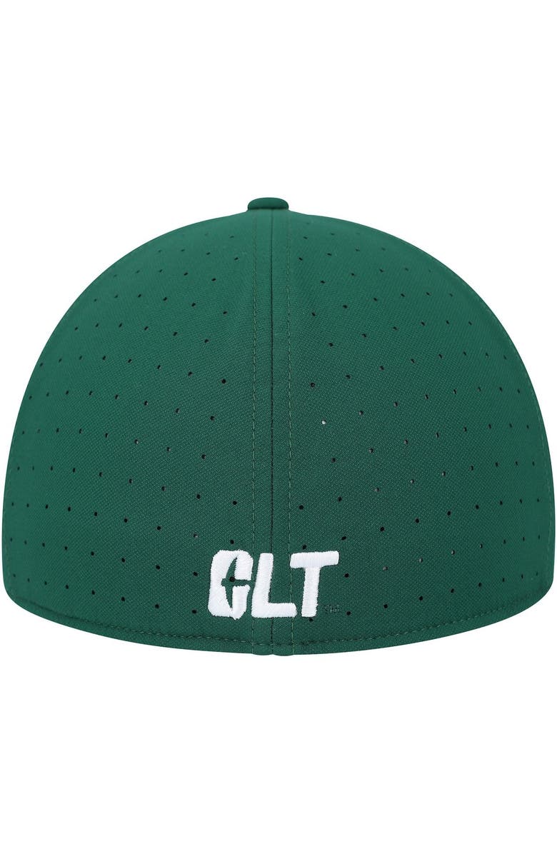 Nike Men's Nike Green UNC Charlotte 49ers True AeroBill Performance Fitted Hat, Alternate, color, 