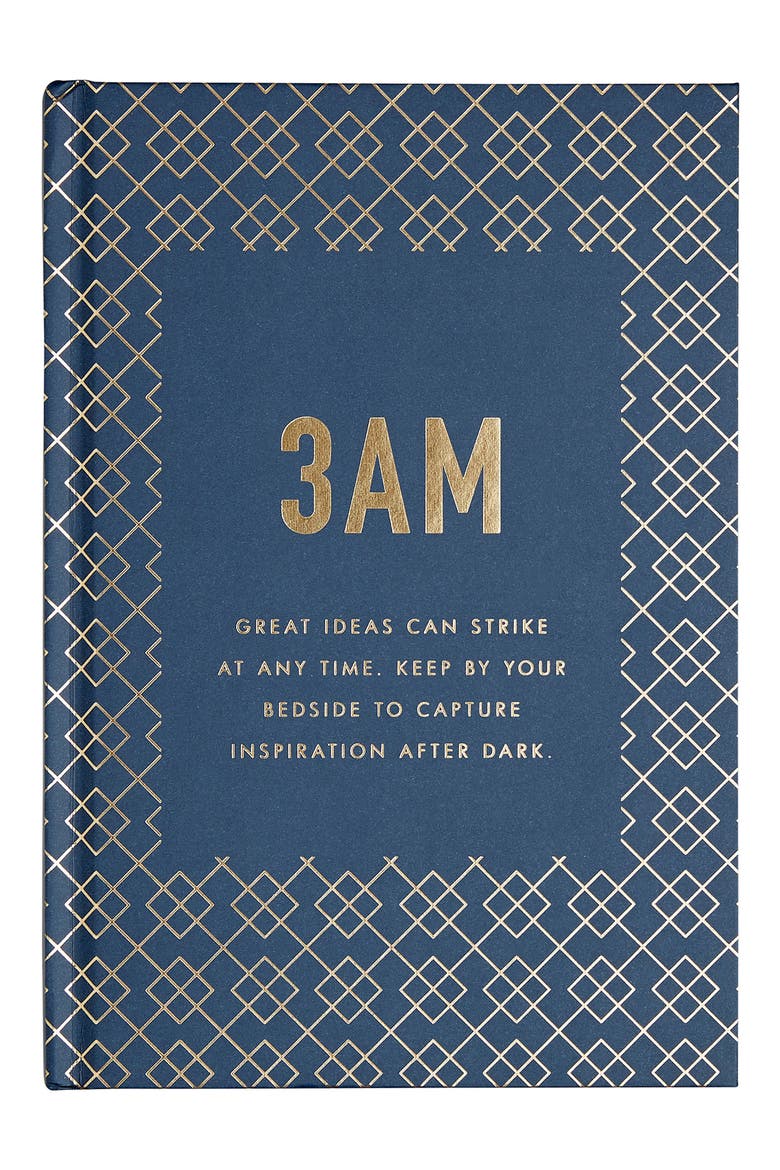 3AM Inspiration Journal, Main, color, NAVY