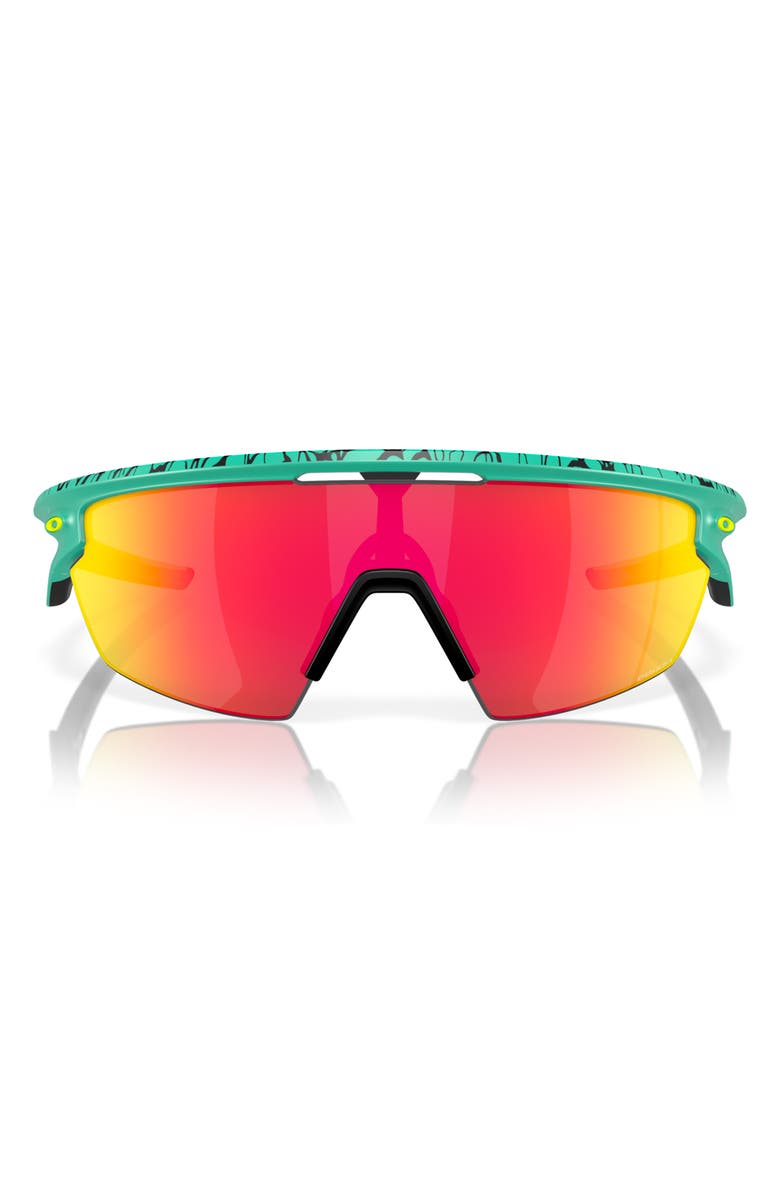 Oakley 36mm Rectangle Wrap Sunglasses, Main, color,