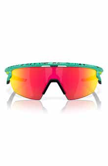 Oakley 36mm Rectangle Wrap Sunglasses