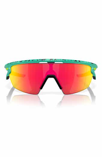 Oakley 36mm Rectangle Wrap Sunglasses