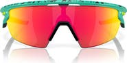 Oakley 36mm Rectangle Wrap Sunglasses