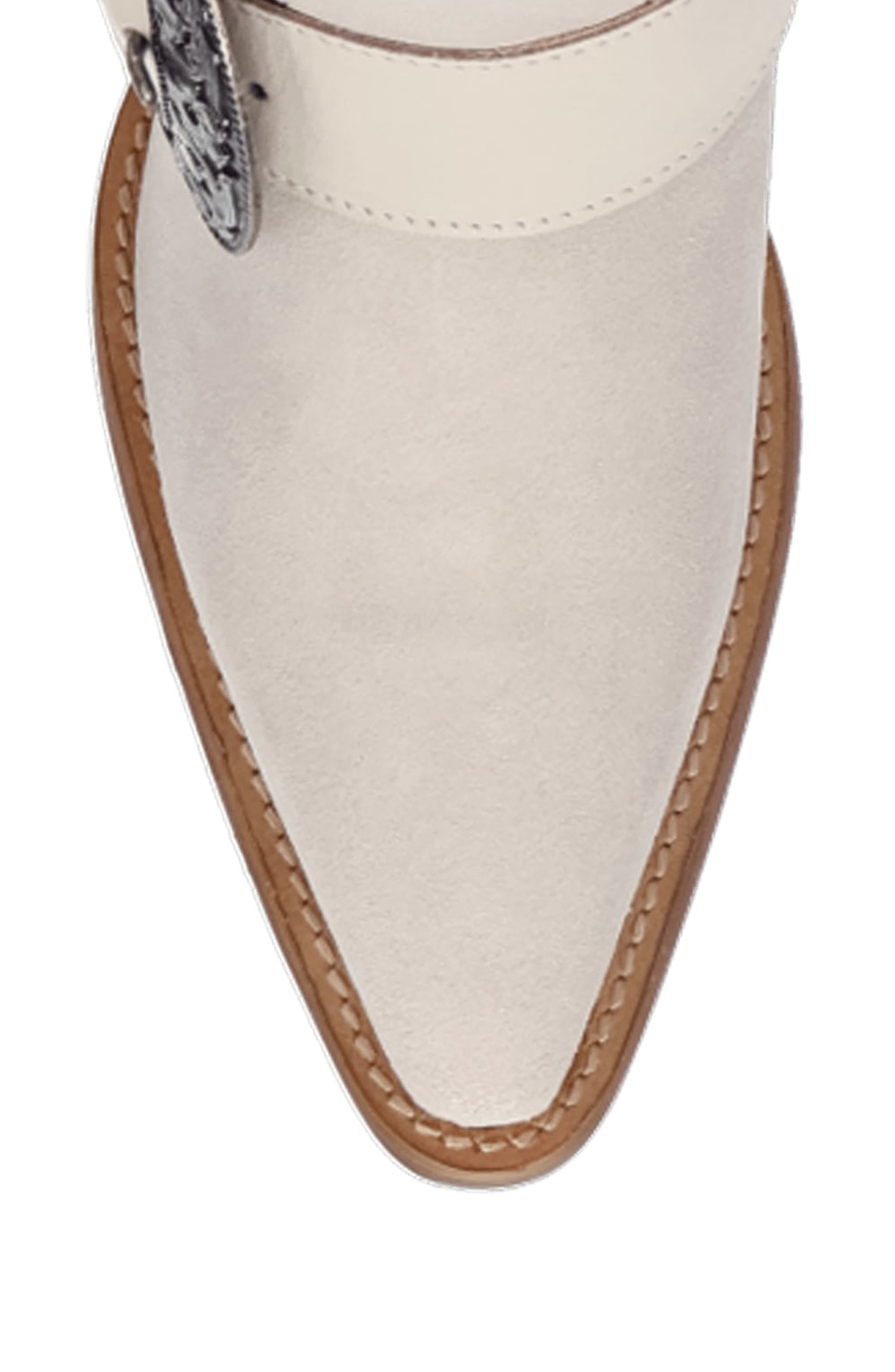 Dingo Yeehottie Over the Knee Western Boot, Alternate, color, Light Grey