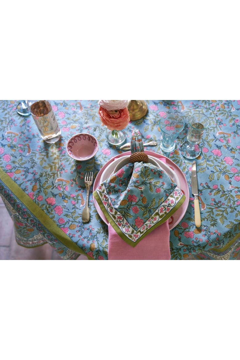 Giverny Napkins - Set of 4, Alternate, color, Multicolor 19" x 19"