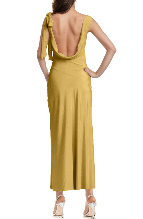 Jewel Badgley Mischka Open Back Cocktail Dress