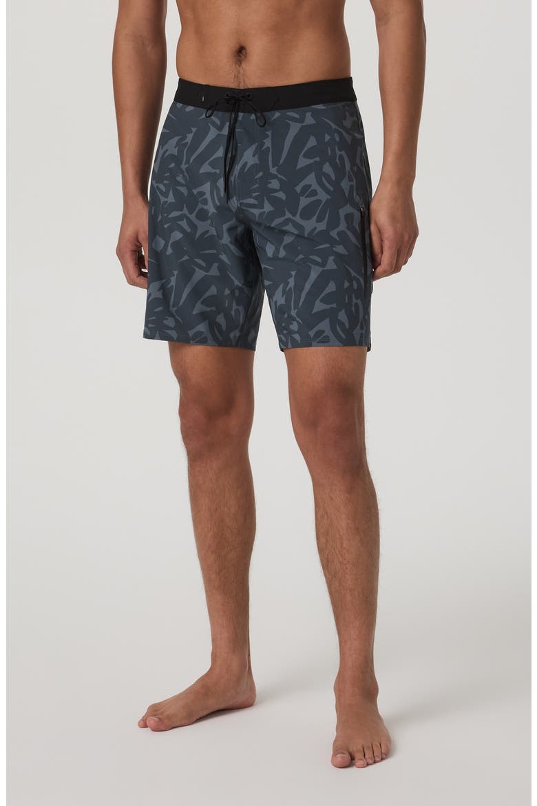 Infinity Board Shorts, Main, color, BLUE SEA JUNIPER