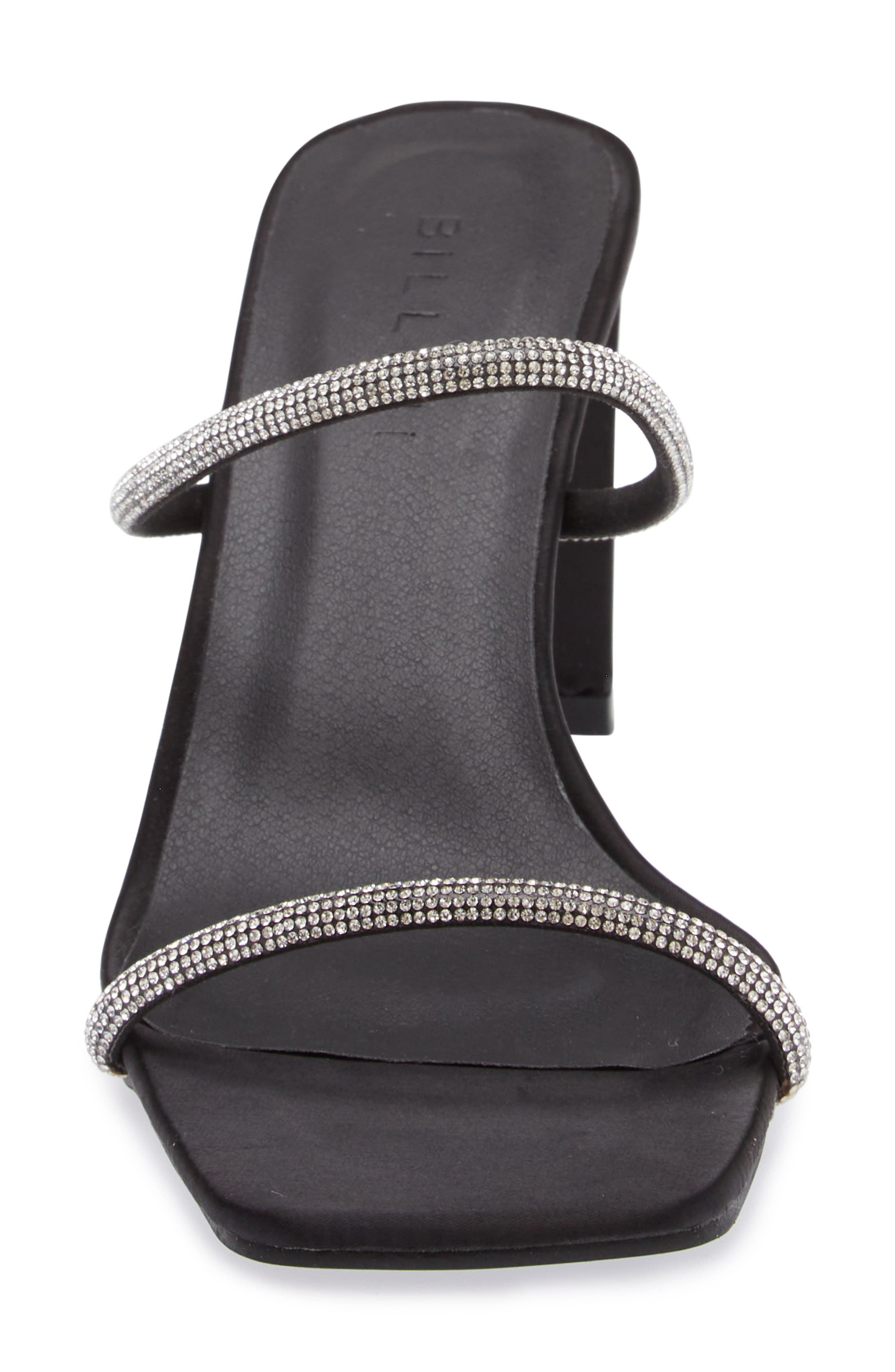 Billini Kallie Pavé Crystal Slide Sandal, Alternate, color, 