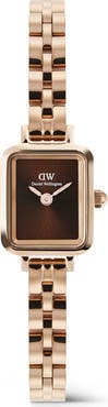 Daniel Wellington Quadro Mini Bracelet Watch, 15mm x 18mm