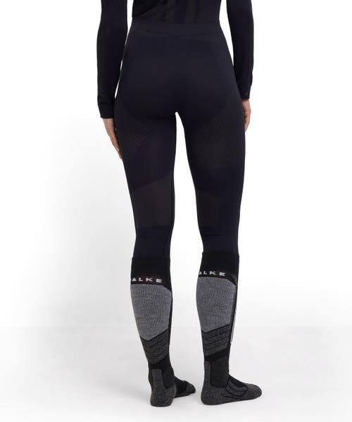 Falke Warm 3/4 Base Layer Bottom In Black