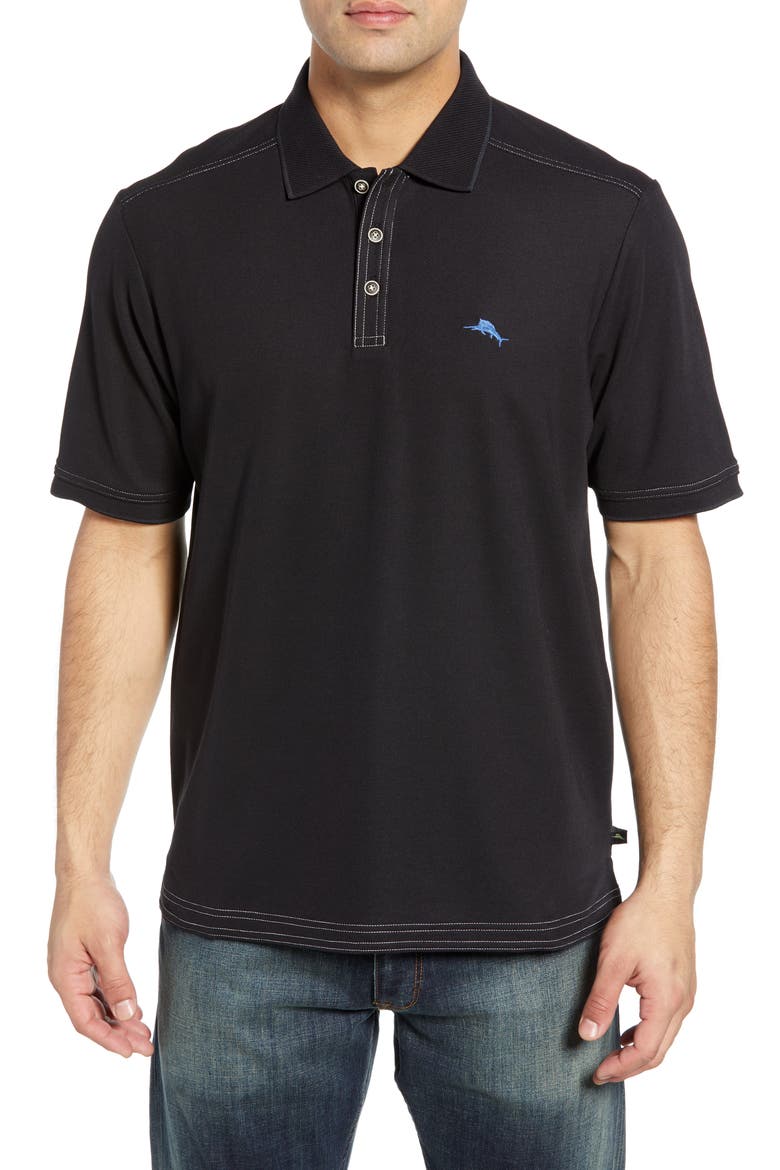 Emfielder 2.0 IslandZone® Performance Polo, Main, color, BLACK