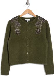 JASON WU Embellished Cardigan