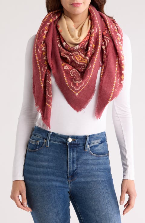 Supersoft Medallion Square Scarf