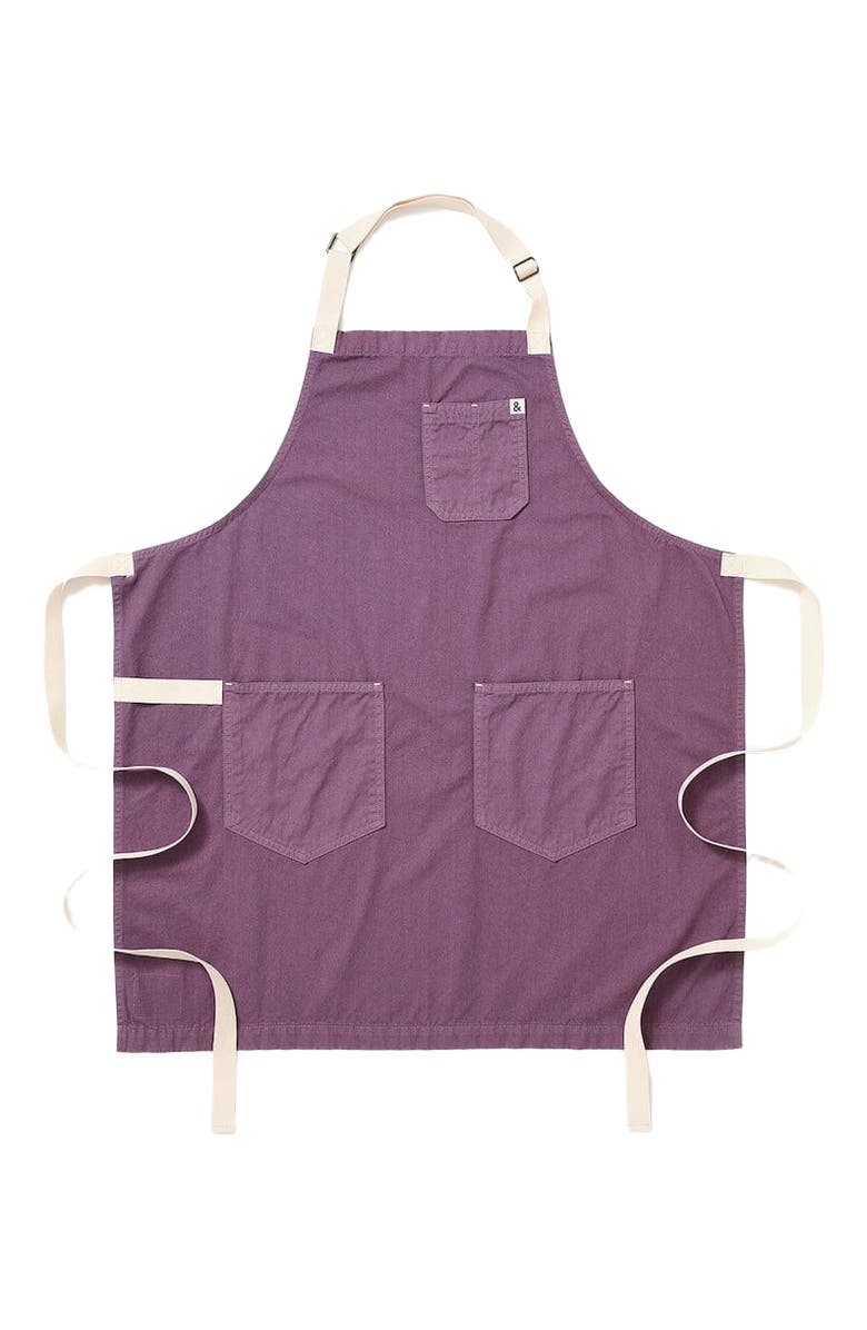 Hedley & Bennett The Essential Apron - Lavender Purple, Main, color, Lavender