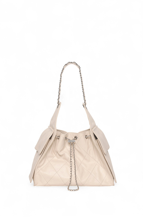 Valeria Quilted Bucket Bag