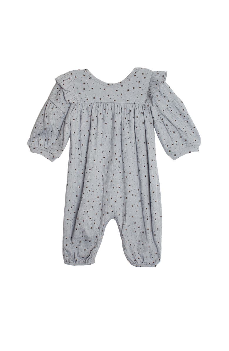 Mabel + Honey Twinkle Twinkle Romper, Alternate, color, Blue