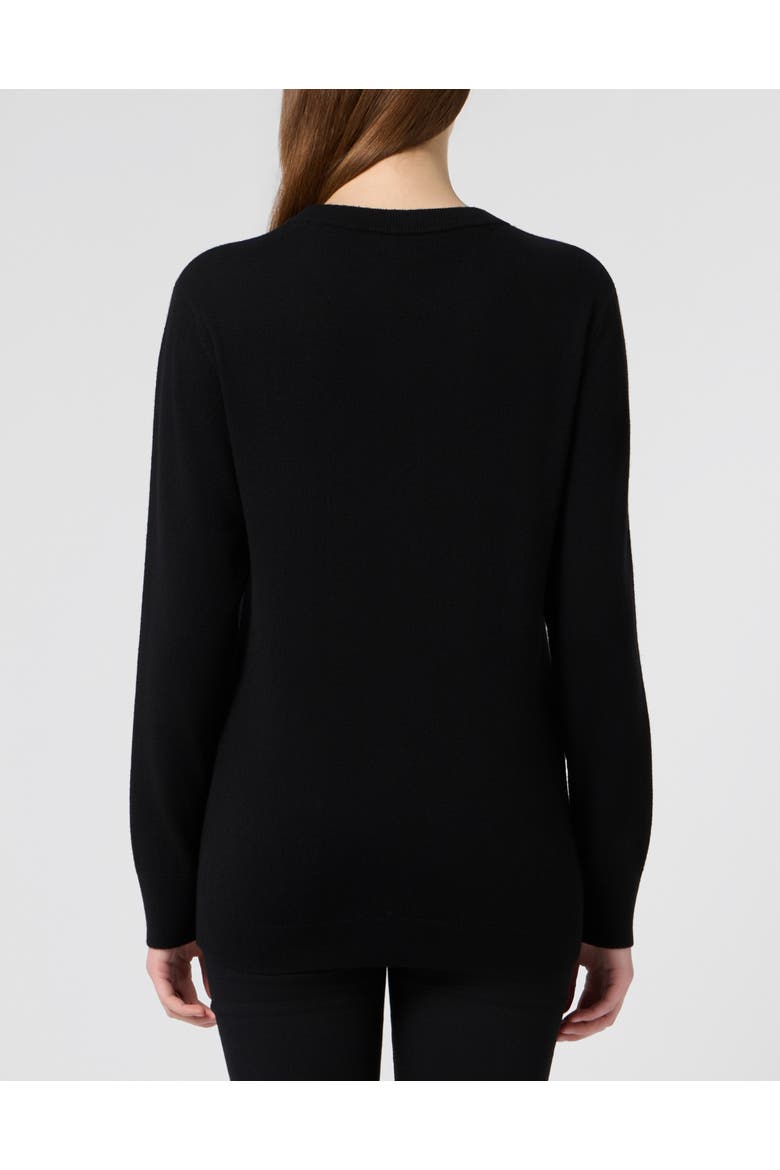 Wool Cashmere Pullover Teddy Women, Alternate, color, black
