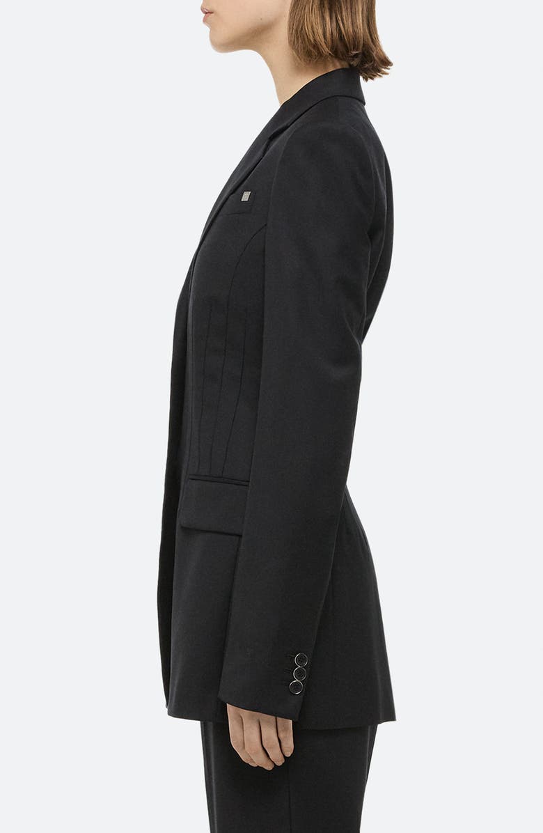 Helmut Lang Classic Wool Blazer, Alternate, color,