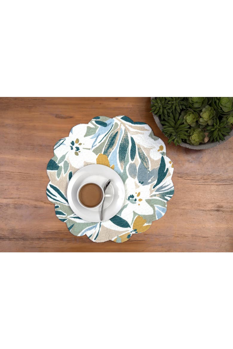 Blue Joelle Placemat Collection Sets of 6, Alternate, color, Blue