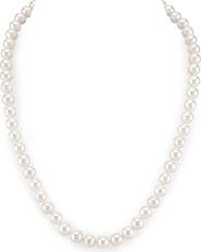 The Pearl Source Freshwater Pearl Necklace 7-7.5mm