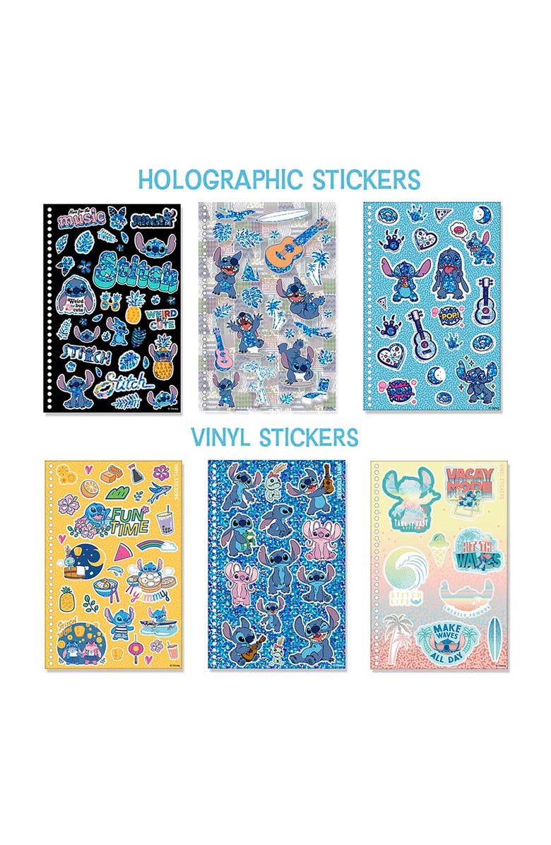 Fashion Angels Disney Stitch Sticker Collector Book 1000+ Themed Stickers, Alternate, color, Multicolored