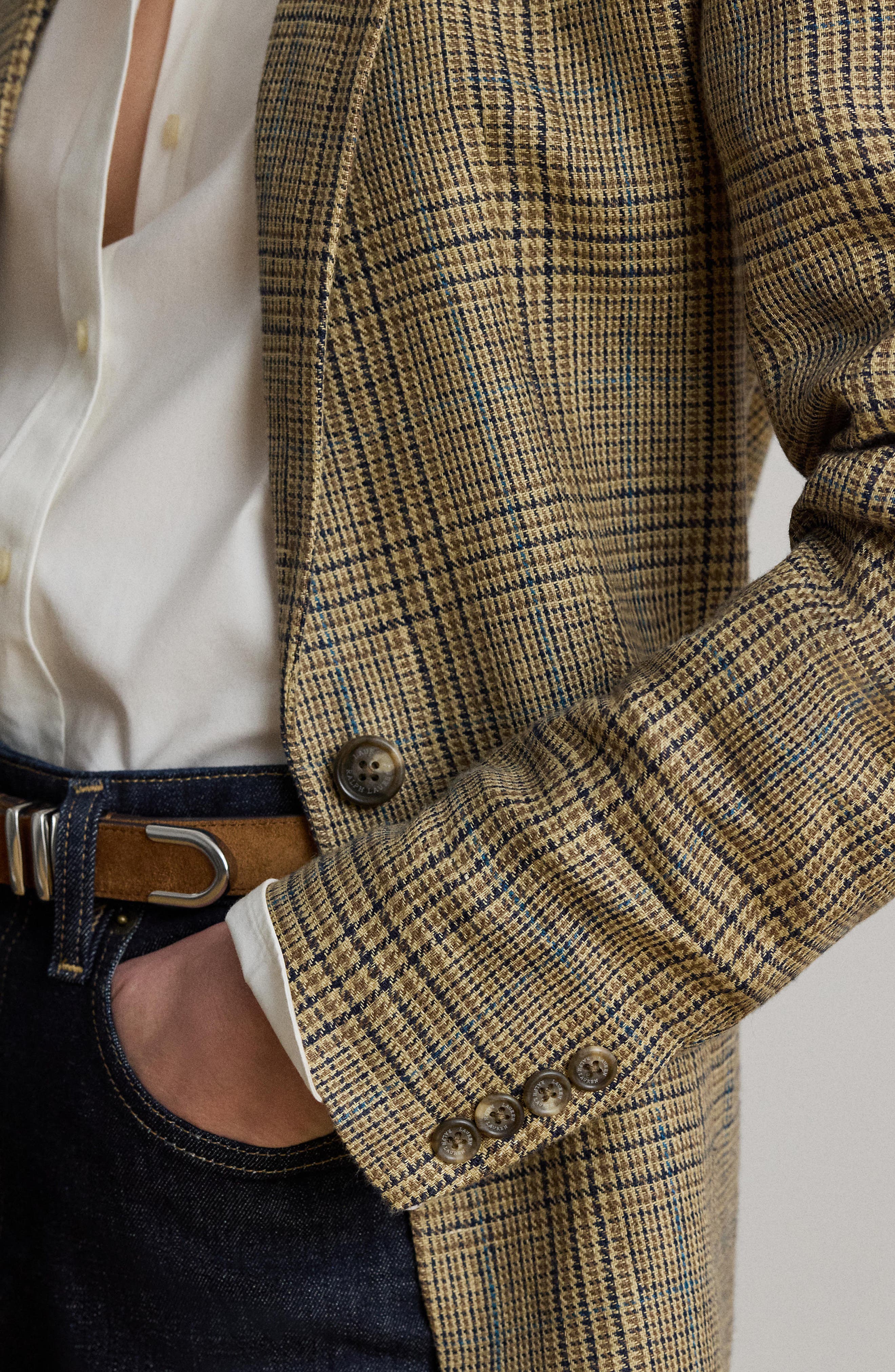 Lauren Ralph Lauren Linen Blazer — фото 4