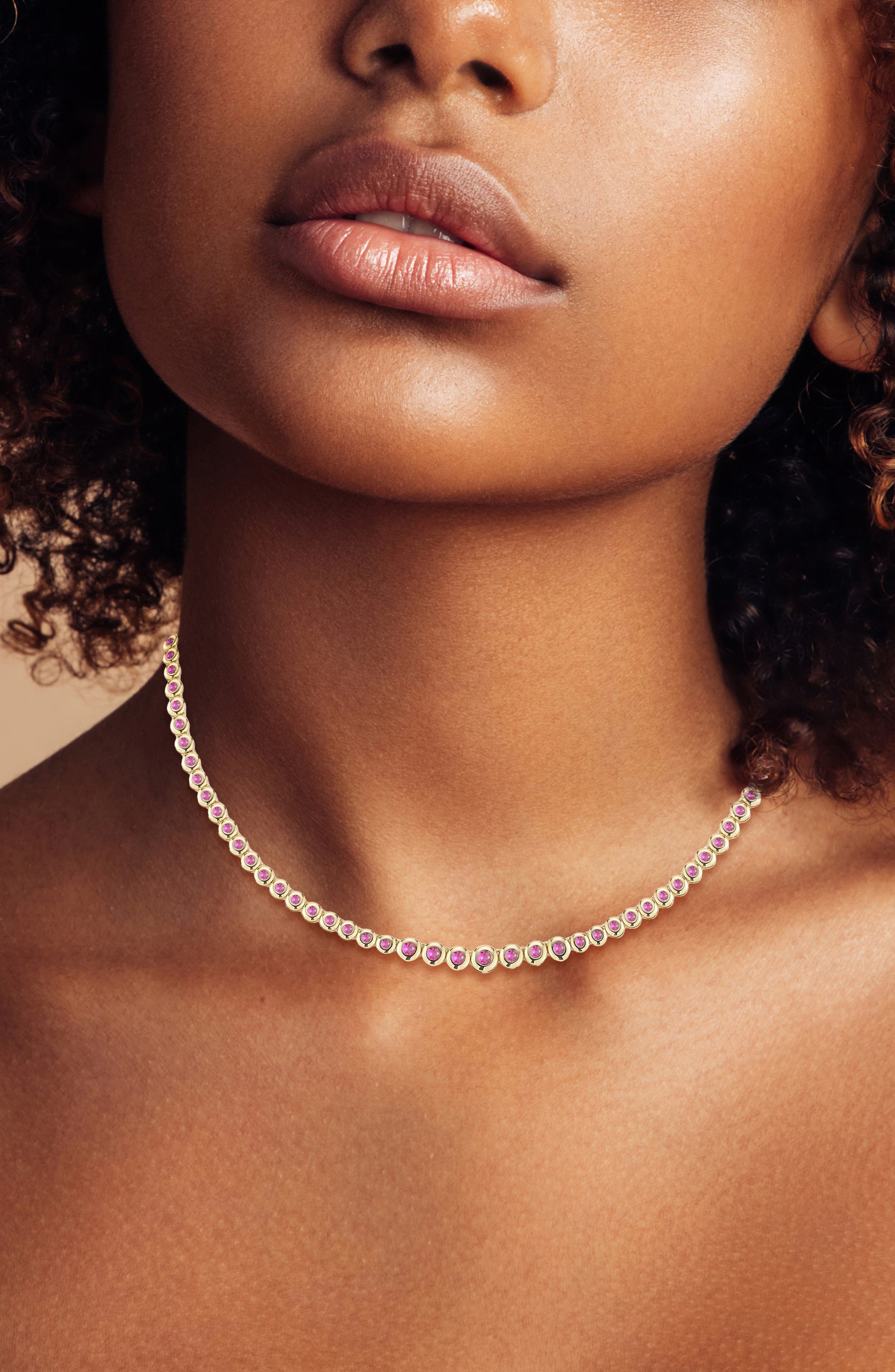 SPHERA MILANO Graduated Tennis Necklace (Women) | Nordstromrack