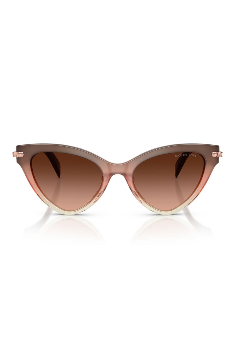 Roanoke 52mm Gradient Cat Eye Sunglasses, Main, color, SOFT PINK GRADIENT