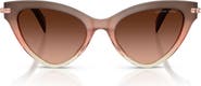 Michael Kors Roanoke 52mm Gradient Cat Eye Sunglasses
