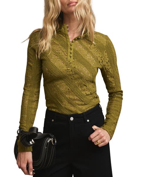 Lace Detail Top