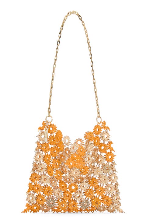 Flower Metal Shoulder Bag