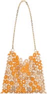 MANGO Flower Metal Shoulder Bag
