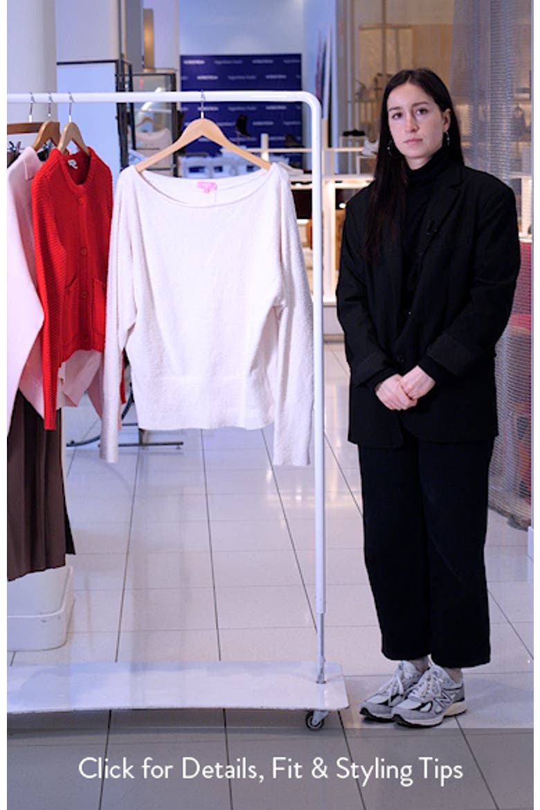 Asymmetric Off the Shoulder Long Sleeve Top video