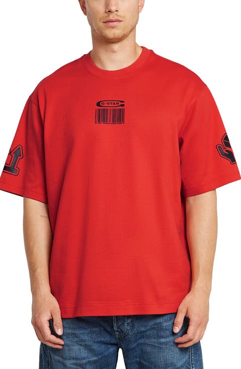Barcode Boxy Organic Cotton Graphic T-Shirt